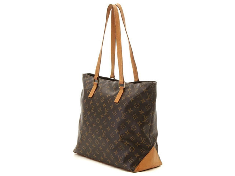 Louis Vuitton Cabas Handbag YI Monogram Mezzo Brown